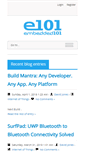 Mobile Screenshot of embedded101.com